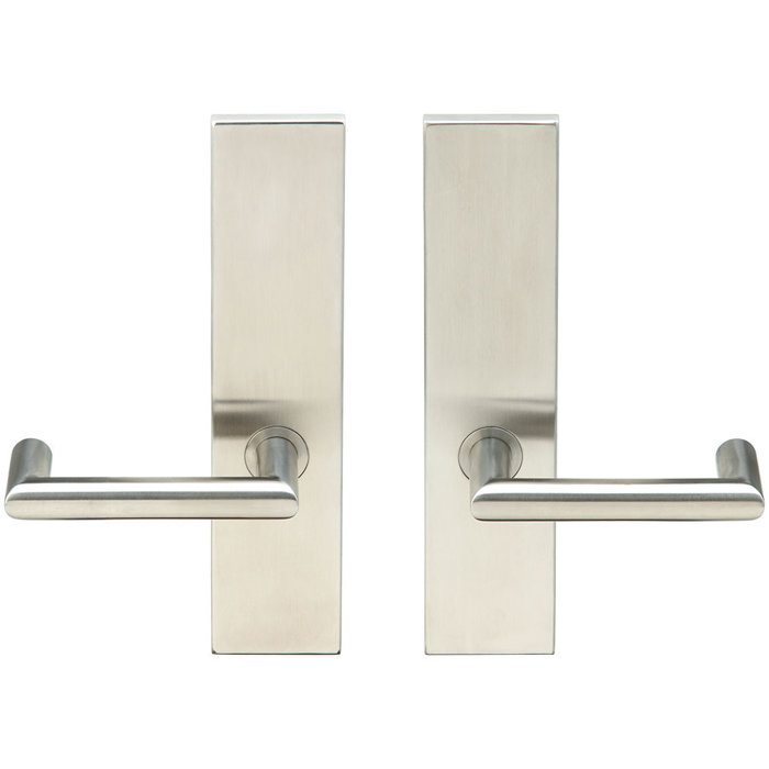 INOX® Complete Stuttgart Entry Lever Set with Double Cylinder Deadbolt